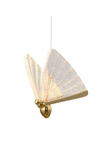 Pendant LED lamp BEE LAMP 5 gold 45 cm - Step Into Design