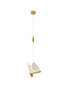 Lampa wisząca LED Bee złota motyl MP0090-1 gold - Step Into Design