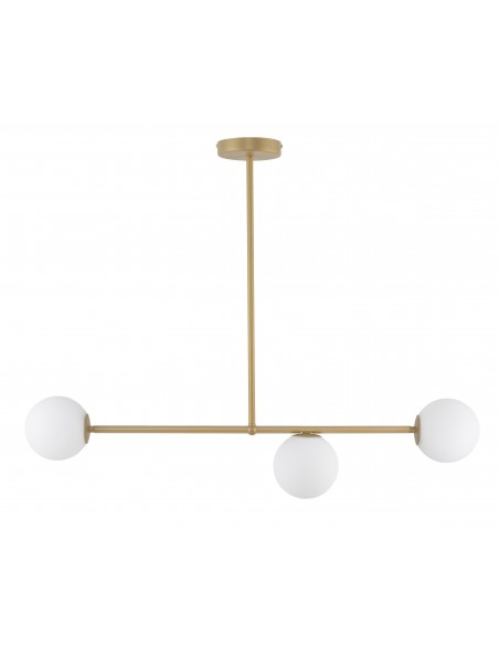 Lampa sufitowa złota Gama 3 kule 33332 Sigma