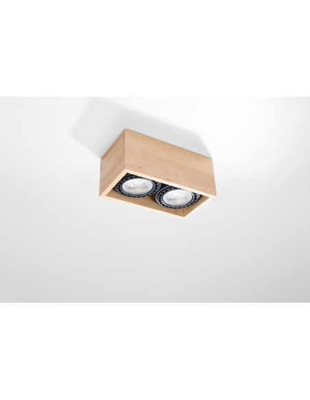 Downlight drewniany Quatro 2 SL.0916 - Sollux - 2