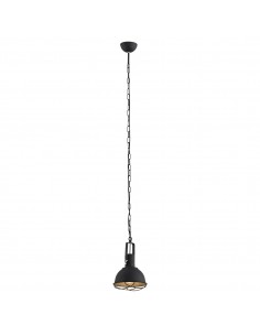 Calvados lampa wisząca czarna loft 3188 Argon