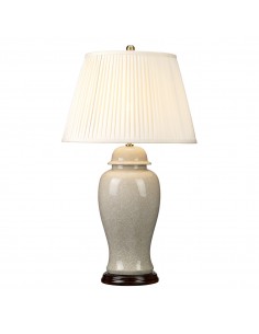 Ivory Crackle lampa stołowa IVORY-CRA-LG-TL - Elstead Lighting