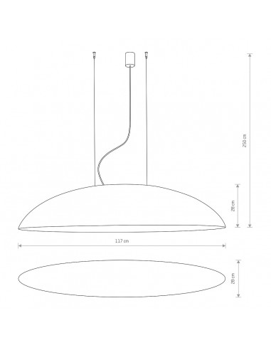 Canoe lampa wisząca czarna 7926 Nowodvorski - 2