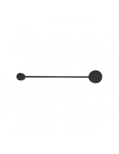 Orbit kinkiet minimalistyczny czarny 7805 Nowodvorski