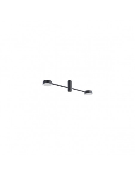 Orbit lampa sufitowa czarna nowoczesna 7943 Nowodvorski