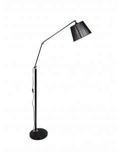 Prizze lampa podłogowa czarna regulowana LDF 316 (BK) Lumina Deco