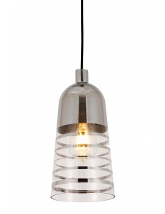 Etrica nowoczesna lampa wisząca chrom LDP 6815-1 (CHR) Lumina Deco