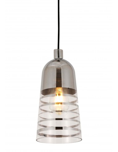 Etrica nowoczesna lampa wisząca chrom LDP 6815-1 (CHR) Lumina Deco