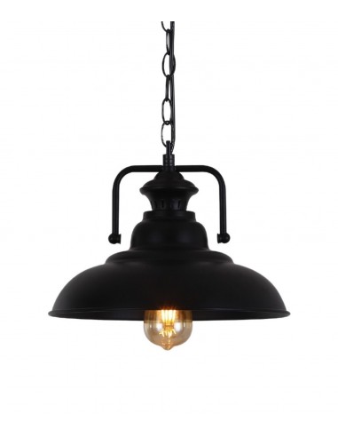 Bardi lampa wisząca industrialna czarna LDP 8007 (BK) Lumina Deco