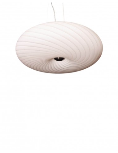 Lampa wisząca Monarte nowoczesna biała LDP 1105-480 Lumina Deco