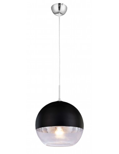 Veroni lampa wisząca czarna D30 LDP 1029-300 (BK) Lumina Deco