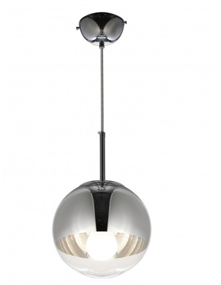 Ibiza lampa wiszaca chrom D20 kula LDP 108-200 (CHR) Lumina Deco