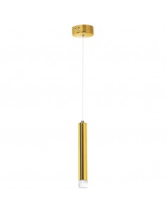 Lampa wisząca LED Goldie 1 Złoty ML5713 - Milagro