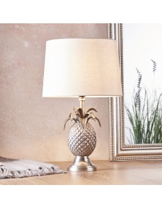 Pineapple lampka stołowa srebrna EH-PINEAPPLE-TL Endon