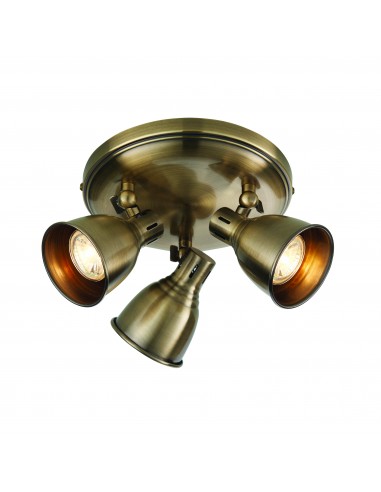 Westbury lampa sufitowa regulowana mosiądz 76279 Endon