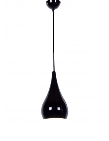 Simple lampa wisząca czarna LDP 7592 (BK POŁYSK) Lumina Deco