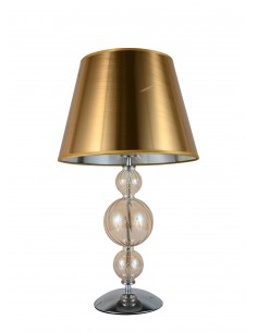 Muraneo lampa biurkowa złota chrom LDT 1123 (GD) Lumina Deco
