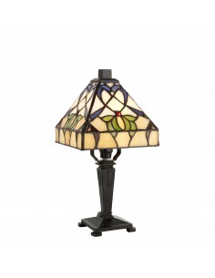 Alcea lampka stołowa odcienie brązu 63898 Tiffany