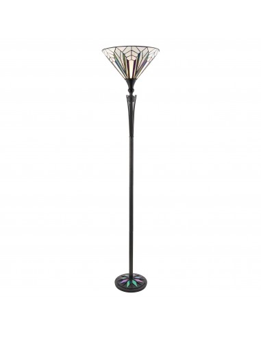 Astoria lampa podłogowa czarna 63933 Tiffany