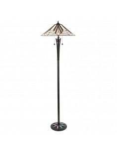 Astoria lampa podłogowa czarna 63934 Tiffany