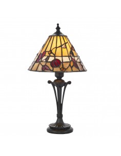 Bernwood lampka stołowa odcienie brązu 63950 Tiffany