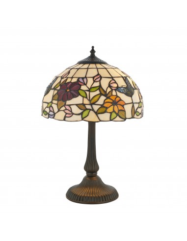 Butterfly lampka stołowa odcienie brązu 63998 Tiffany