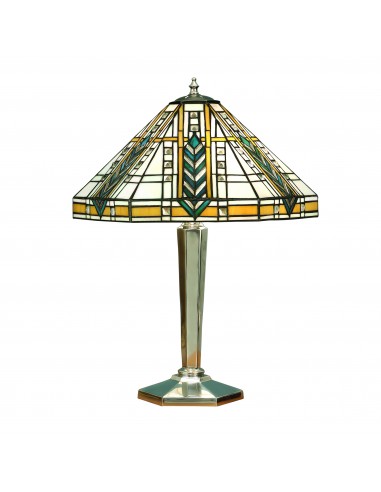 Lloyd lampka stołowa srebrna 64241 Tiffany