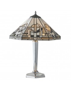 Metropolitan lampka stołowa srebrna 64260 Tiffany