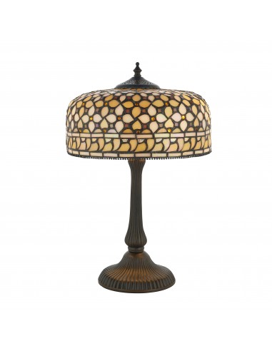 Mille Feux lampka stołowa odcienie brązu 64278 Tiffany