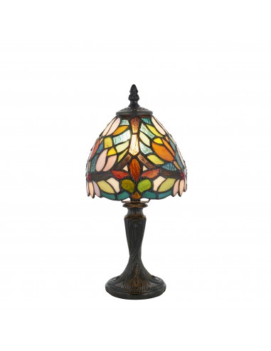 Sylvette lampka stołowa odcienie brązu 64331 Tiffany