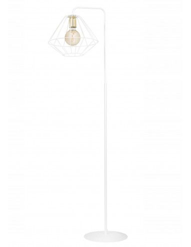 Alteo lampa stojąca biało złota 226/LP1 Emibig
