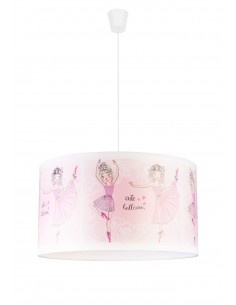 Print lampa wisząca ballerina różowa 80979 Duolla