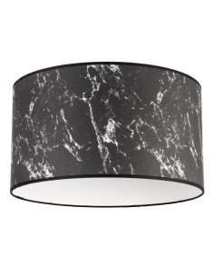 Marble lampa sufitowa czarna 80436 Duolla