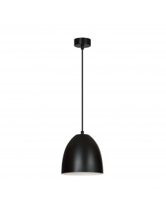 Lenox lampa wisząca czarno biała 391/1 Emibig