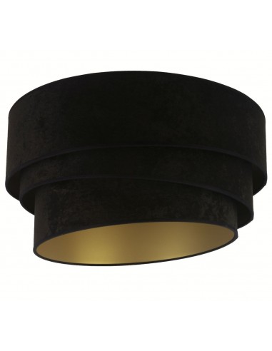 Devon lampa sufitowa czarna 8013 Duolla