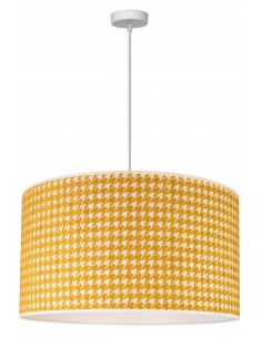 Roller lampa wisząca żółta 84687 Duolla