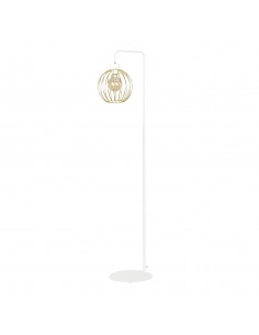 Pineta lampa stojąca biało złota 560/LP1 Emibig