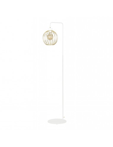 Pineta lampa stojąca biało złota 560/LP1 Emibig