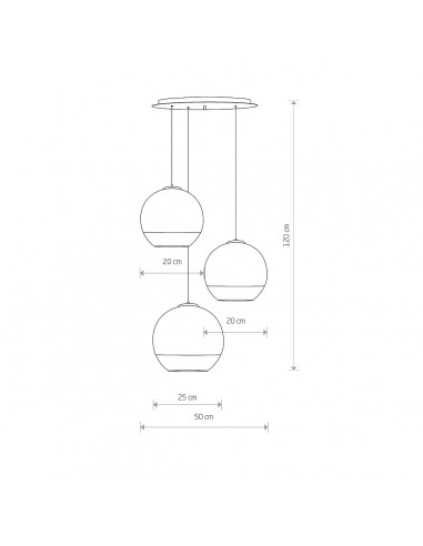 Globe plus lampa wisząca chrom 7607 Nowodvorski- 2