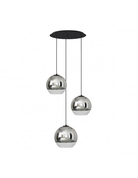 Globe plus lampa wisząca chrom 7607 Nowodvorski