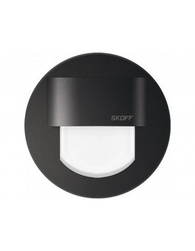 Oprawa przypodłogowa czarna Rueda mini LED light biała neutralna Skoff