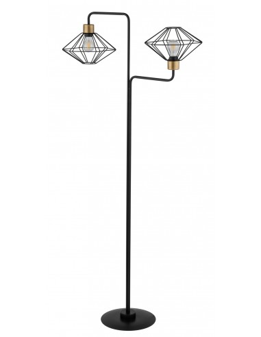 Vario lampa podłogowa czarno złota 50352 Sigma