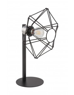 Vario lampka biurkowa czarno srebrna 50350 Sigma