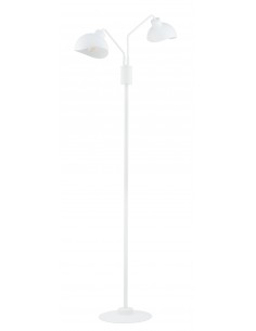 Roy lampa podłogowa biała regulowana 50329 Sigma