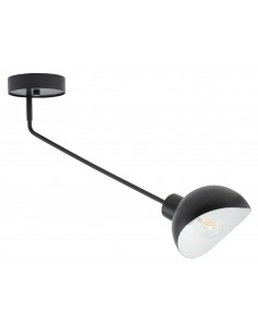 Roy lampa sufitowa czarno biała regulowana 32427 Sigma