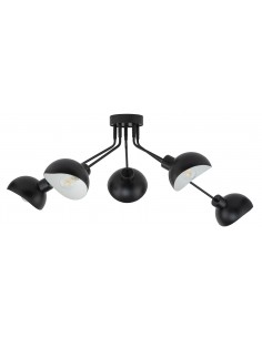 Roy lampa sufitowa czarno biała regulowana 32433 Sigma