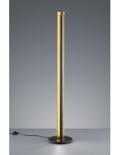 Texel lampa podłogowa złota 474410179 Trio