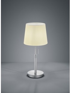 Lyon lampka stołowa biała 509100107 Trio