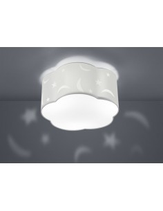 Moony lampa sufitowa biała 602300301 Trio
