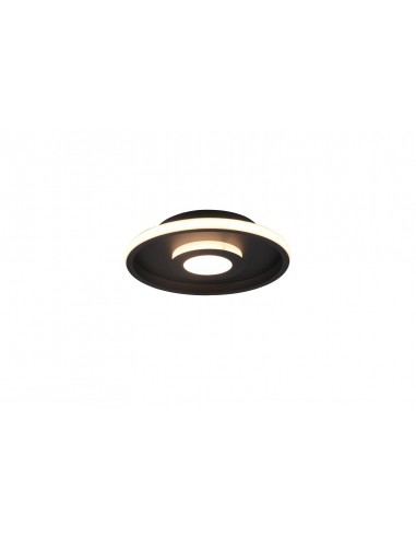 Ascari lampa sufitowa czarna LED IP44 680810332 Trio